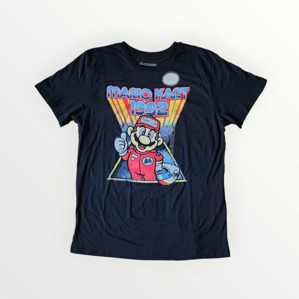 Mario Kart 1992 TShirt Sz Extra Large Men's
